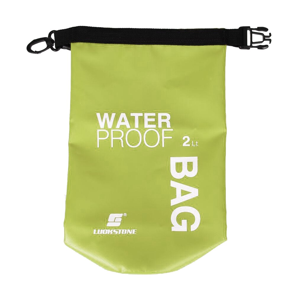Wasserdicht Schwimmen Beutel Trocken Sack Leichte Wasserdichte Telefon Beutel Schwimm Bootfahren Kajakfahren Camping Taschen für draussen Schwimmen: Grün 2L