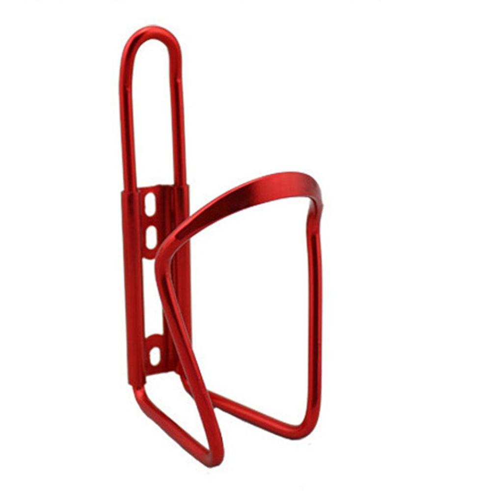 Ultra Leichte Aluminium Legierung Fahrrad Wasser Flasche Halter Käfig MTB Rennrad Trinken Flaschen Montieren Rack Radfahren Zubehör: red