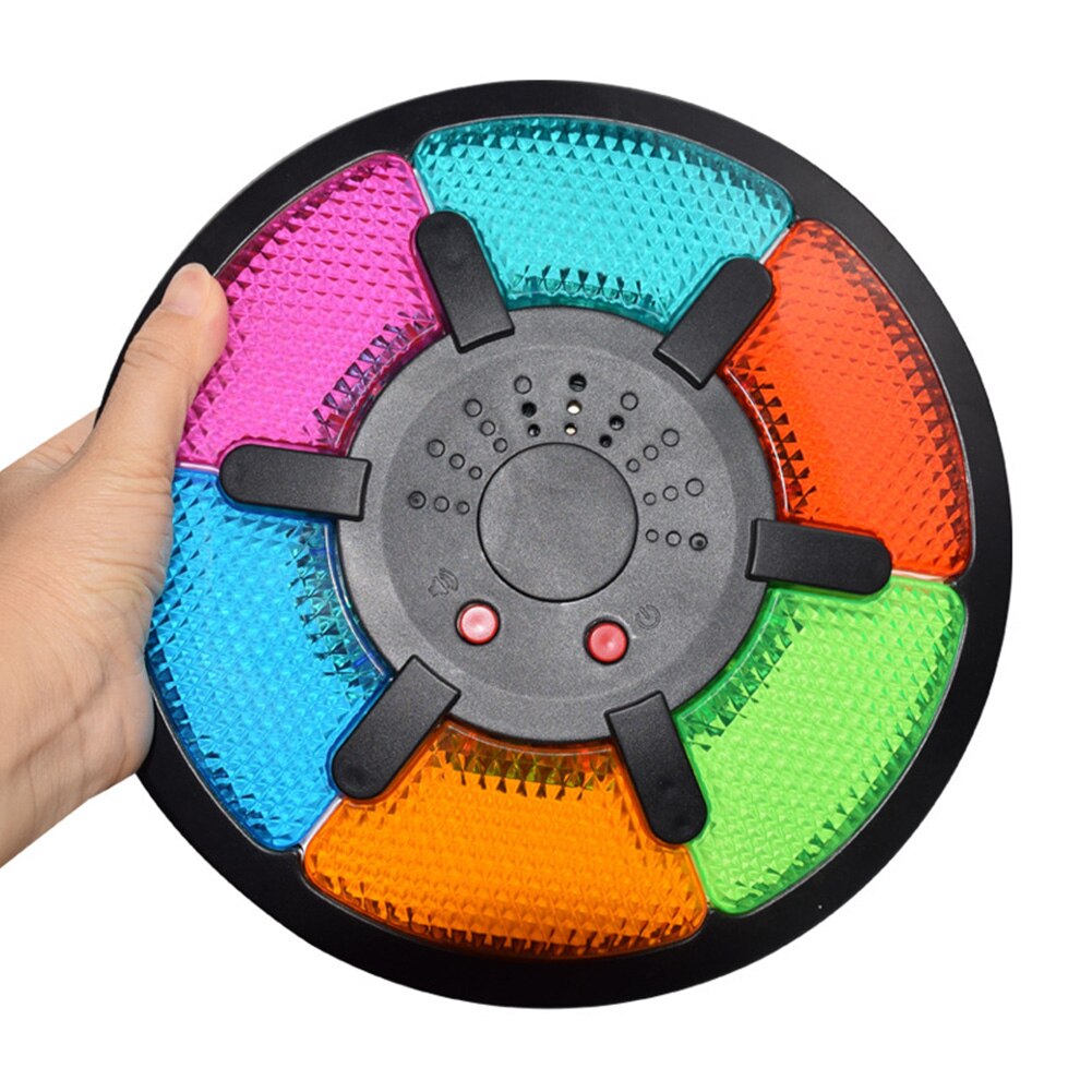 Gioco di Memoria portatile Educativo Scuola Materna tocco Presse Alimentato A Batteria A Casa Pratico quiz Giocattolo con La Luce Del Suono Del desktop