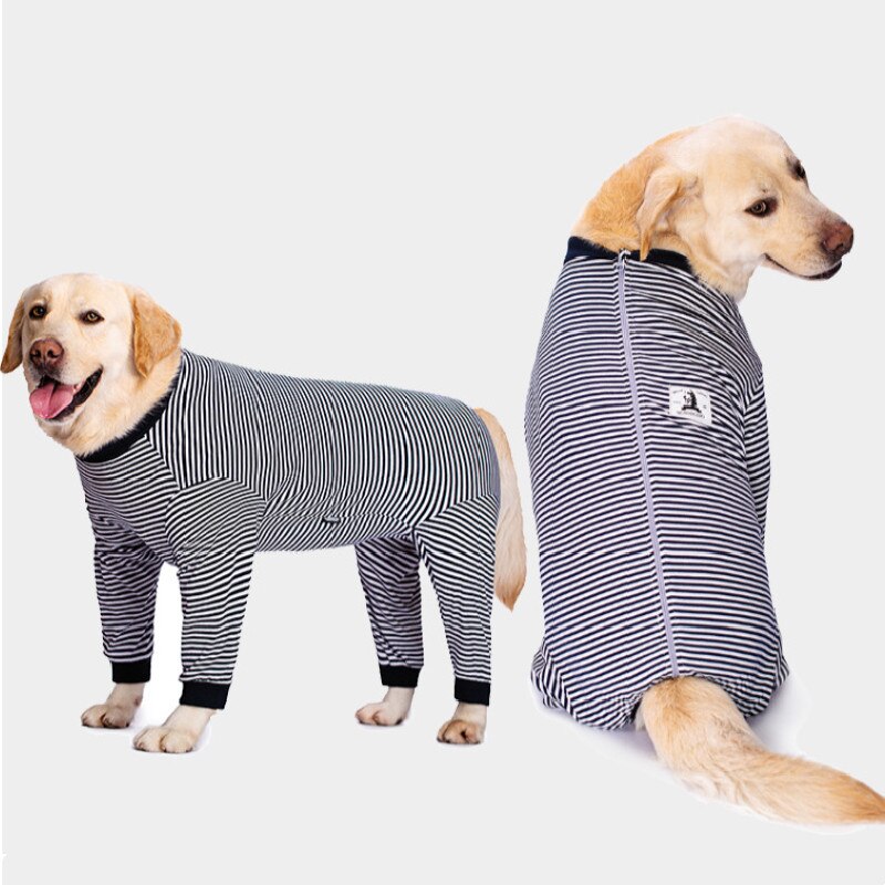 Large Dog Clothing Jumpsuit Pajamas Big Dog Clothes Sleepwear Samoyed Husky Labrador Golden Retriever Costume Outfit
