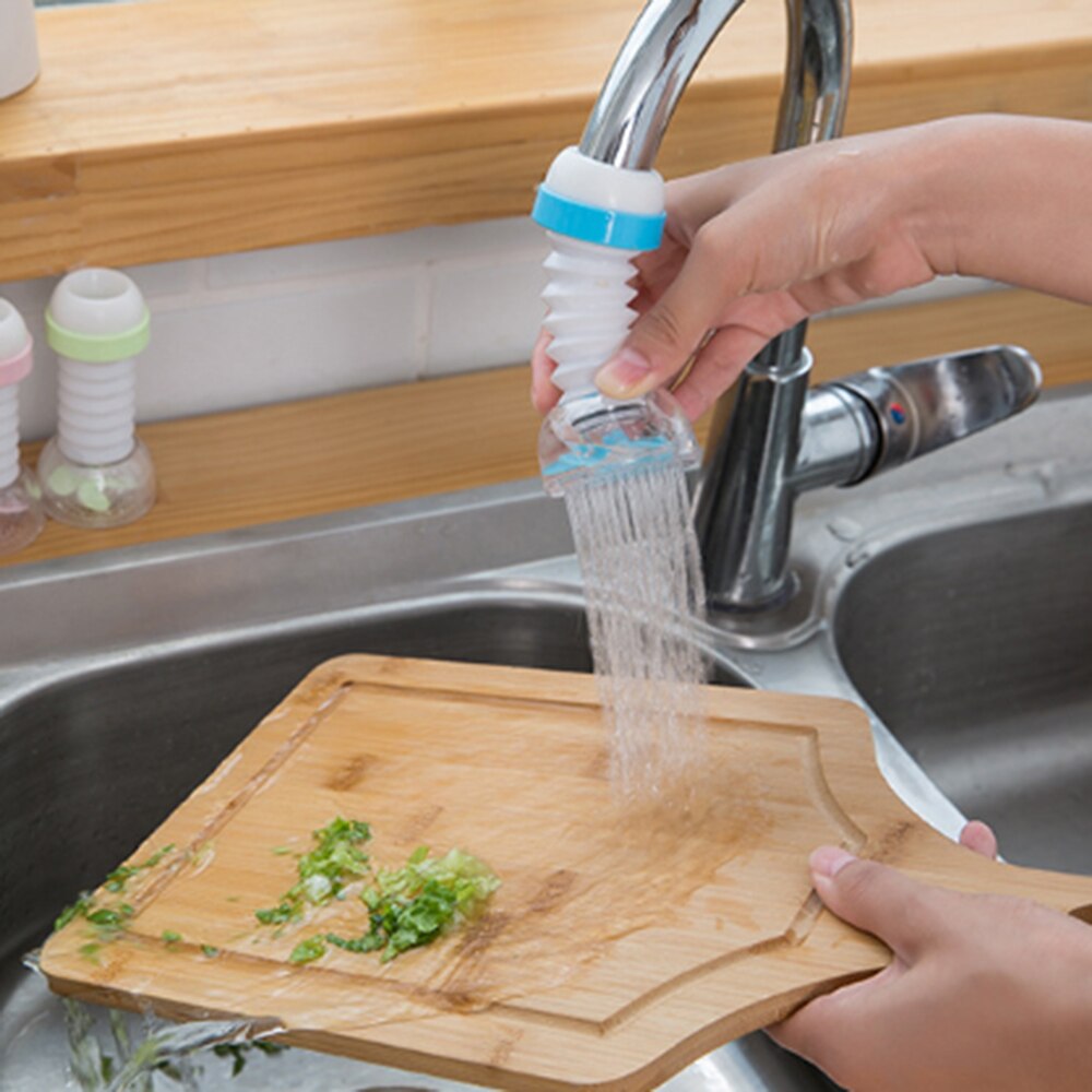 Keukenkraan superhandige verlengstuk waterbesparende sproeikop kraanaansluiting 360 graden douche accessoires verstelbaar