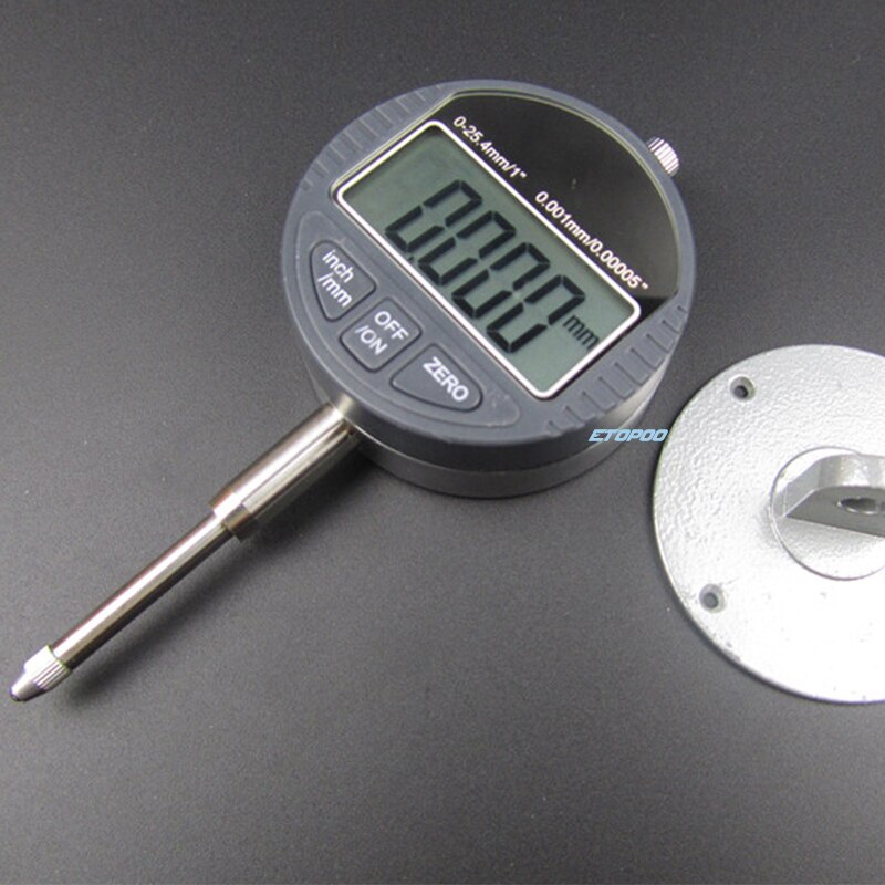 0.001mm Digital Dial Indicator Precise Micrometer 25.4MM/1" Micrometer Meter Vertical Electronic Dial Gauge Tools RS232 Data Out