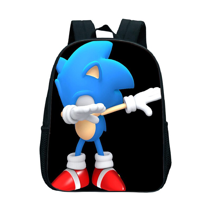 New Mochila Sonic Zaino Delle Ragazze Dei Ragazzi Borse Da Scuola Borse Libro di Scuola Materna Quotidiano Torna A scuola Regalo Per i bambini Del Fumetto Zaino: 11