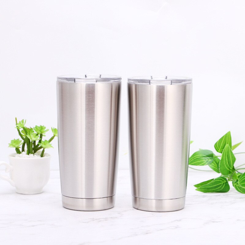 Durable Insulated Ice Cold Beer Mug 20oz Tumbler Stainless Steel Vacuum Double Wall Travel Tumbler Coffee Thermal Mug