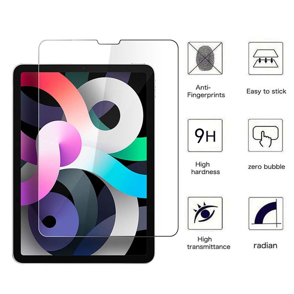 Osłona ekranu ze szkła hartowanego dla iPad powietrza 4 10.9 iPad 3 2 6 7 8th Pro 9.7 10.2 10.5 11 Cal Mini 5 7.9 Tablet folia ochronna