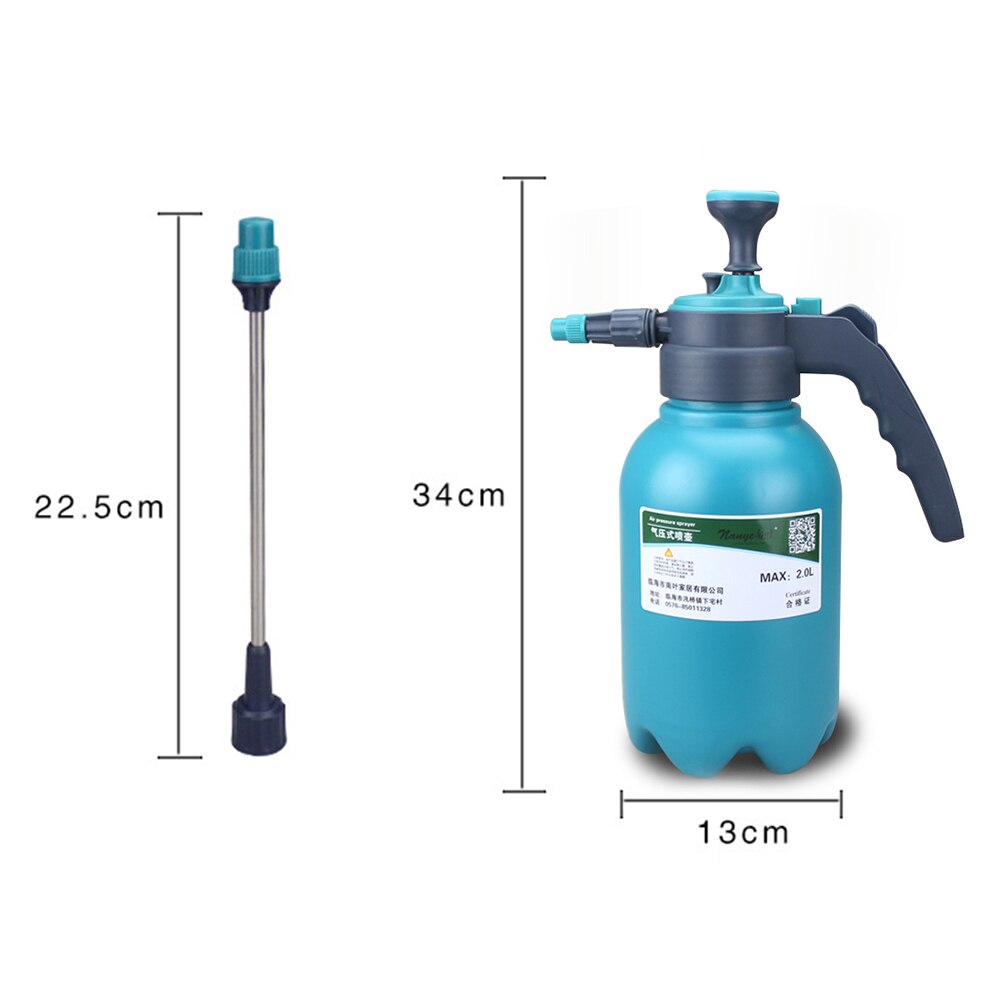 2L Adjustable Hand Pressure Trigger Sprayer Bottle Garden Spray Bottle Plant Irrigation Watering Can Sprayer