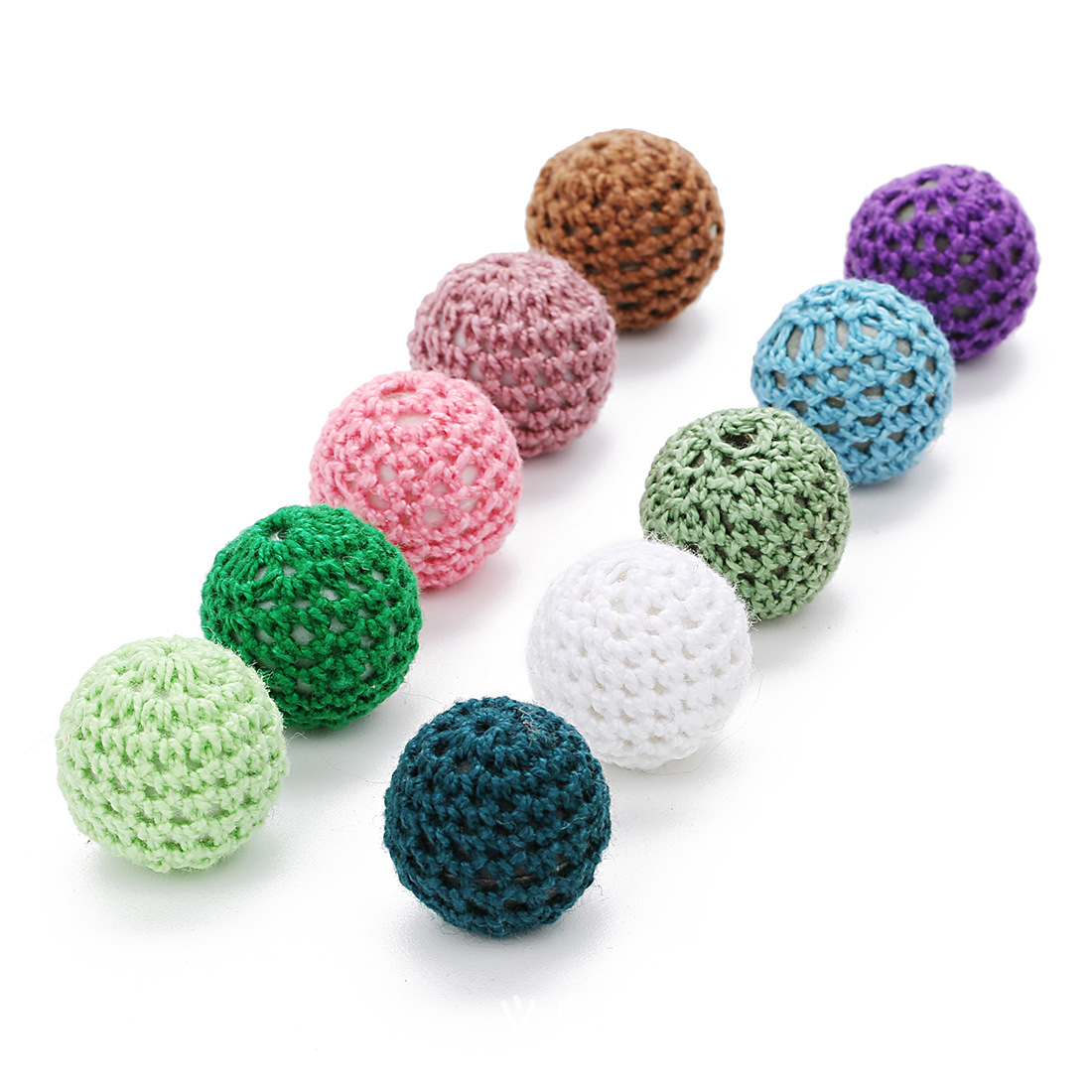 10 stk 2cm uldkugler rund uld akrylkugler pom poms blandet farve manuel diy uldkugle tilbehør tilbehør diy håndværk