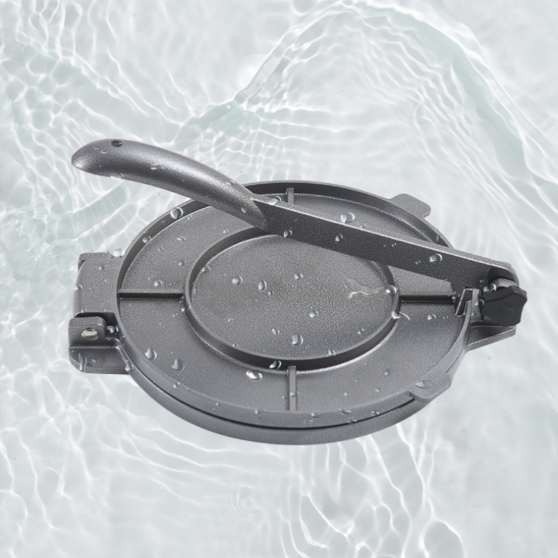 16cm degpressar tortilla pajtillverkare aluminiumlegering manuella majstortillas pressverktyg kök bakformar matlagningstillbehör: Rosa