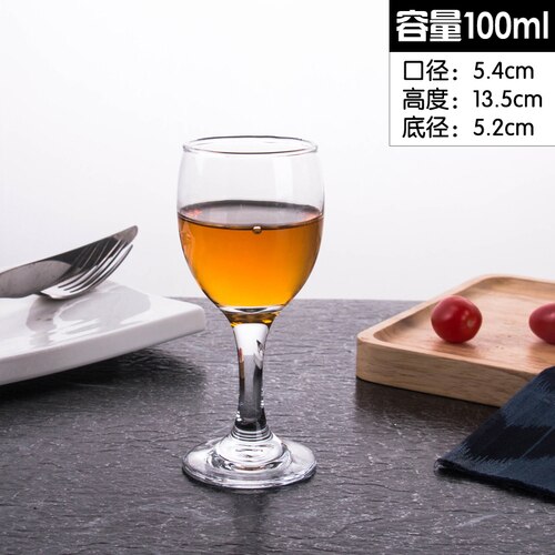 Vinglass krystall vinglassholder europeisk karaffel glassholder ktv bar beger vinglass: 100ml