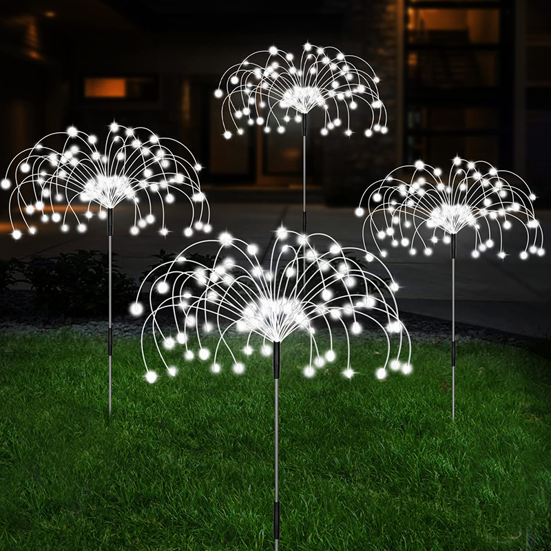 Led Solar Vuurwerk Lamp Buiten Tuin Decor Pad Kerstverlichting Waterdichte Kerst Tuin Balkon Patio Gazon Zonne-Energie Licht: green / 41-50W