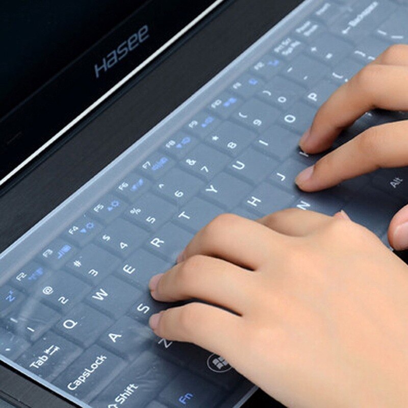 For 17" Laptop Sticker Clear Protector Cover Laptop Computer Silicone Keyboard Sticker Waterproof Universal Accessories