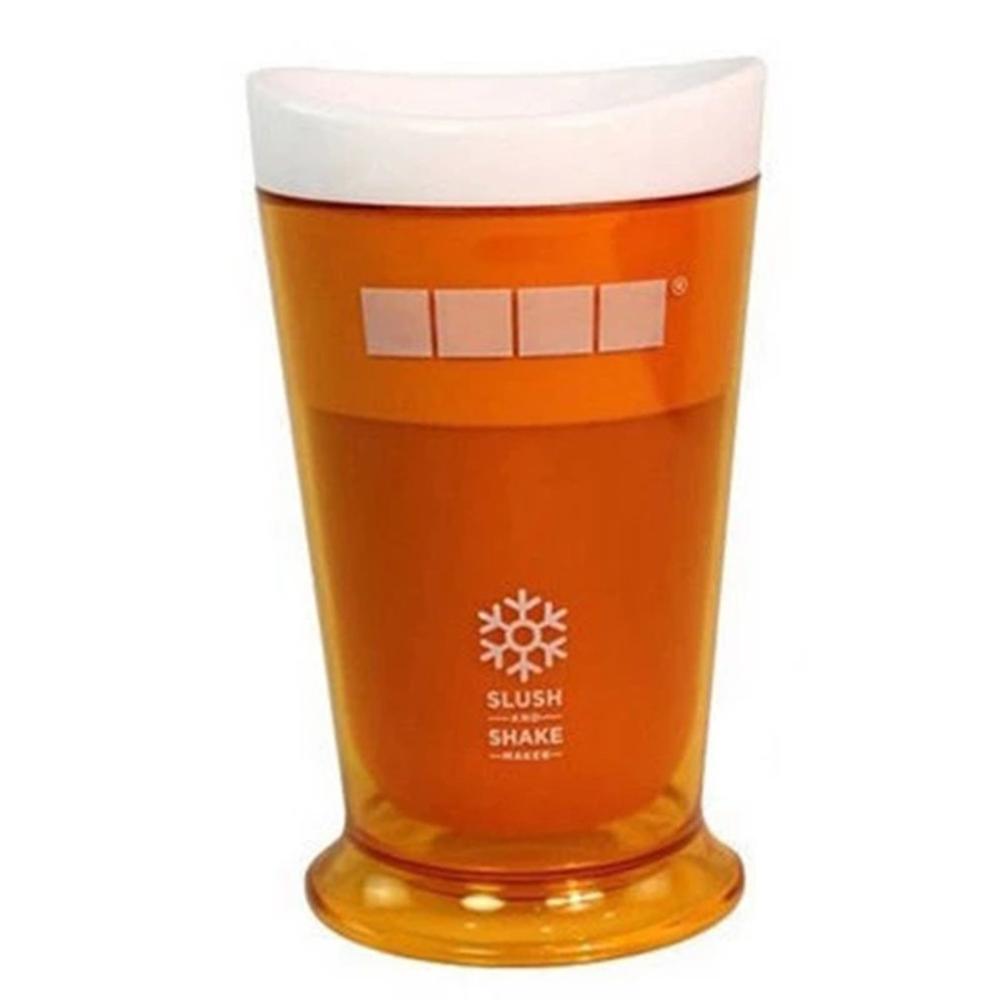 JM-019 Ice Cream Machine Sand Ice Cup Milkshake Ice-cream Machine Ice-sand Cup Easy To Carry Cylindrical: Yellow