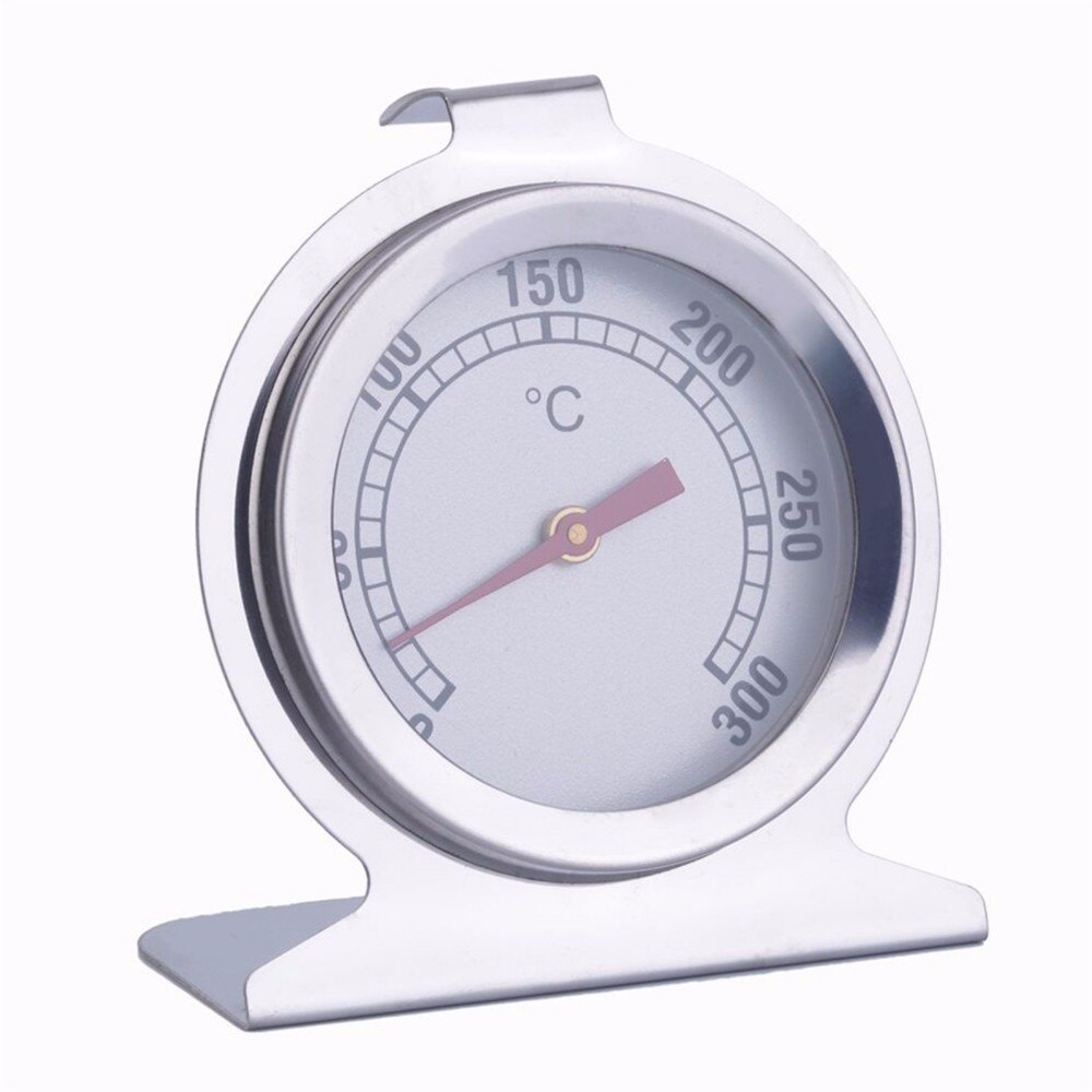 Brand Rvs Oven Fornuis Thermometer Temperatuurmeter Stand Up Voedsel Vlees Dial Oven Thermometer Tool