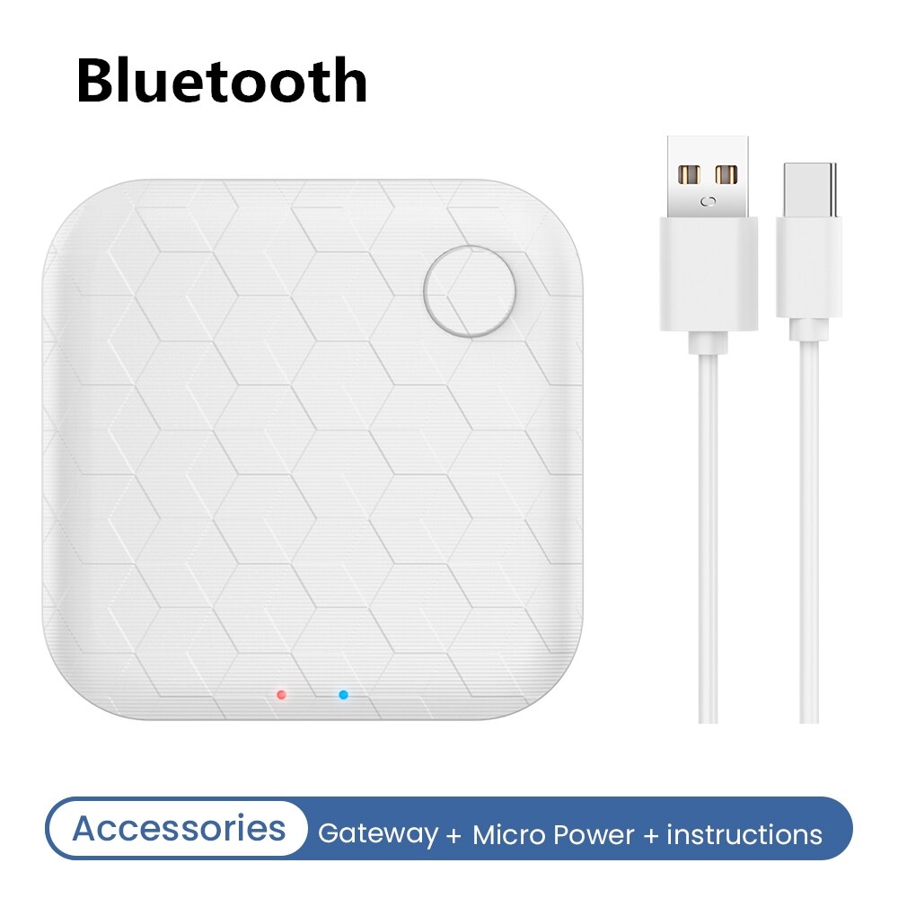 Tuya WiFi ZigBee Smart Gateway Hub Wireless Remote Controller Smart Life APP Via Alexa Google Home Sig-Mesh Bluetooth Control: Bluetooth