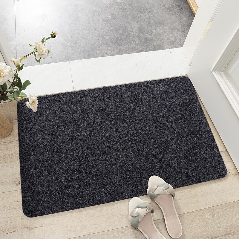 Tapis simple sans odeur de style japonais, tapis de porte antidérapant pour maison, 4 couleurs, anti-poussière, pour maison