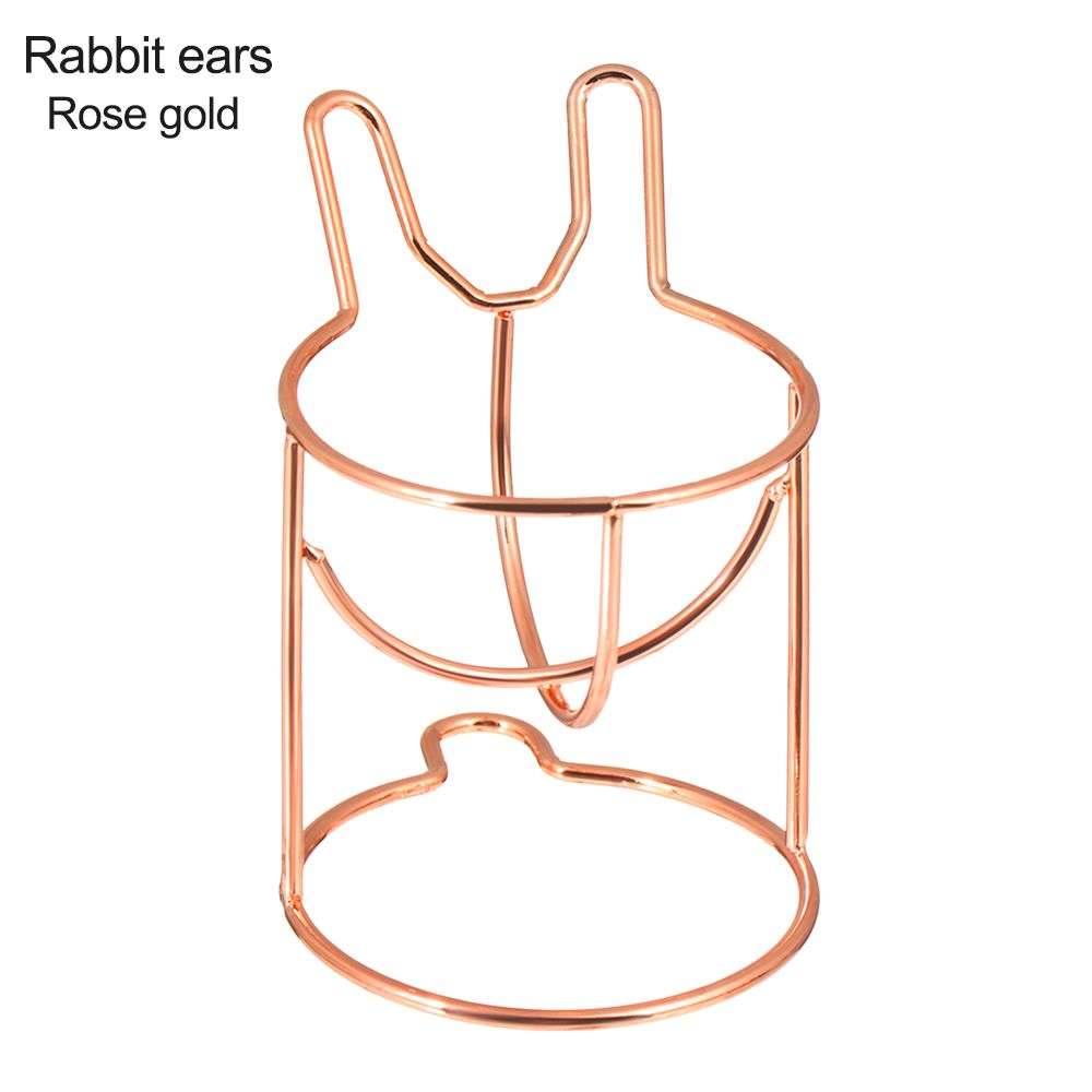 Make Up Puff Shelf Puff Storage Rack Sponge Drying Stand Holder Drying Rack Makeup Egg Bracket Metal Drying Tools