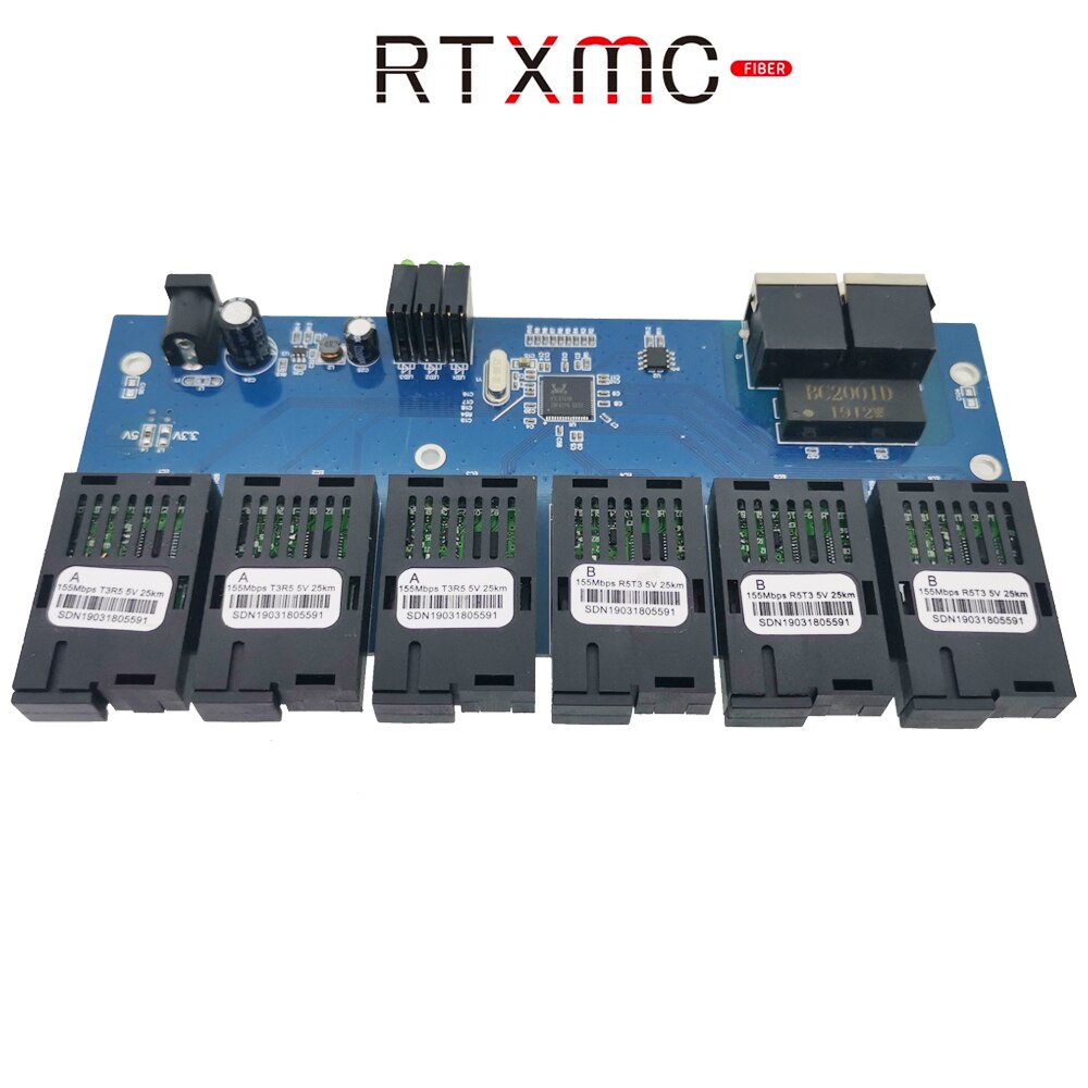 6F2E 10/100M Fast Ethernet Fiber Media Converter Switch Optische Adapter Box Ml350 Ar Condicionado Portátil Raspberry Pi fibre O: 3A3B and fontes