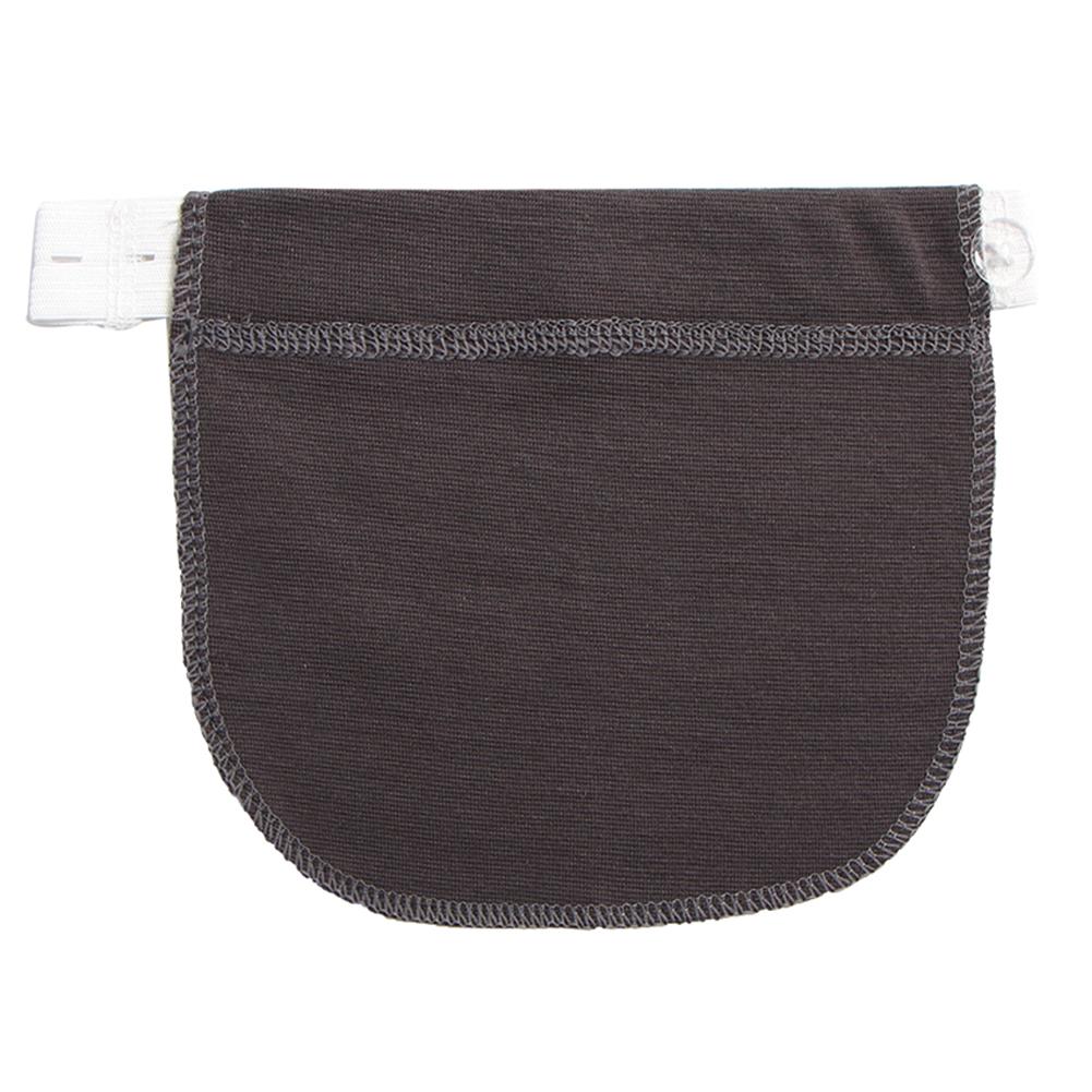 Zwangere Riem Zwangerschap Ondersteuning Moederschap Zwangerschap Tailleband Riem Elastische Taille Extender Broek Guard Riem: Dark Gray