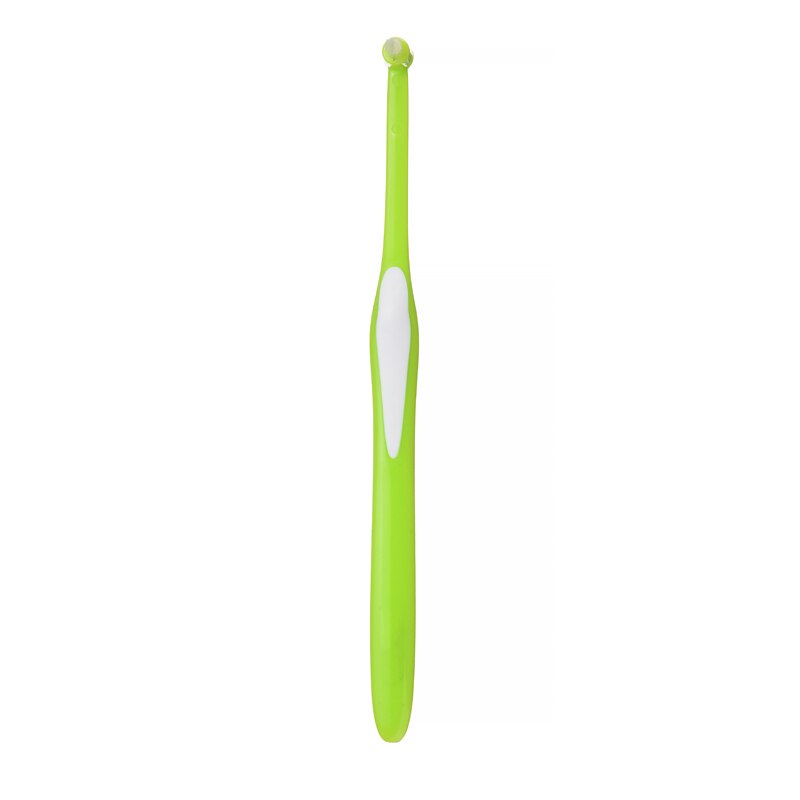 2pcs Dental Floss Teeth Interdental Brush Tufted End Small Head Soft Hair Interspace Toothbrushes Orthodontic Clean Tool