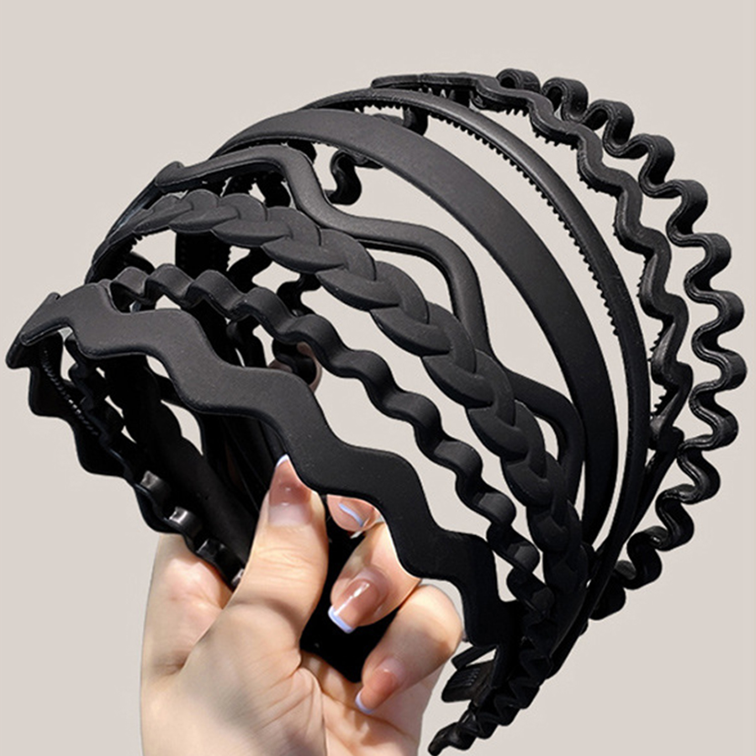 Antislip haarbanden voor vrouwen mannen eenvoudige bezel hoofdband wassen haar pony houder gezichtsmasker haar hoepel haarband haaraccessoires