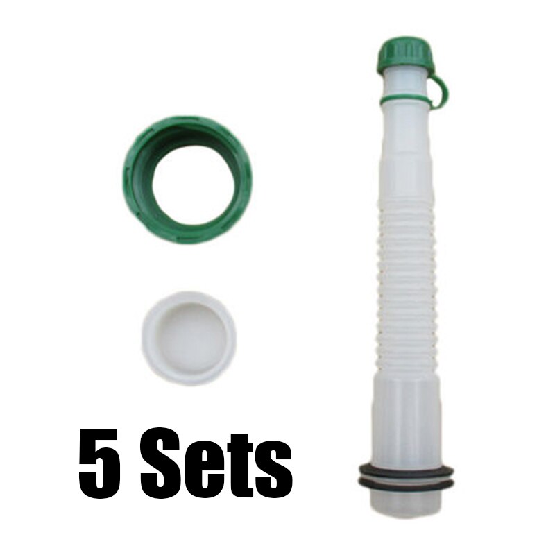 5set Rubbermade Replacement Gas Can Spout&Parts Vent Cap Flexible Gasket Stopper