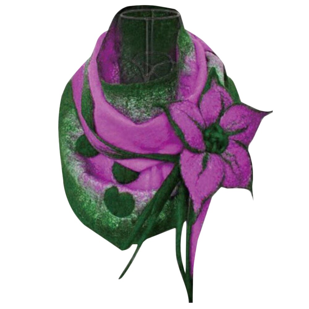 Vintage bloemen wikkelsjaal dames winter nekwarmer sjaals stola dames bedrukt casual zachte sjaals dames winter