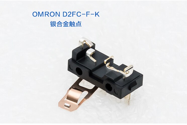 5 Pcs Stijl Omron Muis Micro Swtich D2FC-F-K (50 M) blue Dot Muis Knop Compatibel Met D2FC-F-7N 10 M 20M