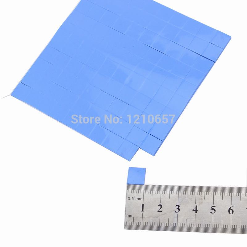1000Pcs Thermal Pad 10mmx10mmx 1mm 2mm Thickness GPU CPU Heatsink Cooling Conductive Silicone Pads