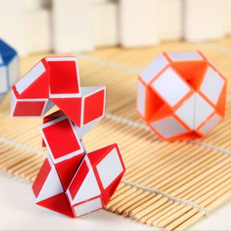 1pcs Assembly Modeling Stress Relief Cube Stress Reliever Fun Toys Stress Rainbow Strange Shape Puzzles