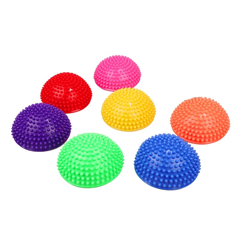 Inflatable Half Sphere Yoga Balls PVC e Exercises Trainer Balancing Ball for Gym Pilates Sport Fitness