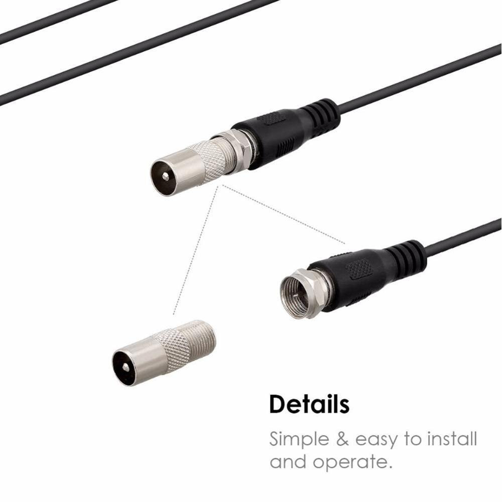 100 Mile Range TV Antenna TV Digital HD Skywire Antena Antenna HDTV Indoor Digital 1080p Z2I4