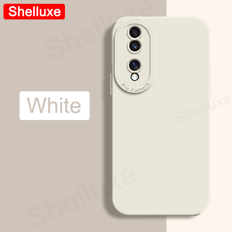 Til honor 90 cover shelluxe firkantet flydende silikone blødt cover til huawei honor 90 lite 70 50 honor 70 stødsikkert telefoncover: Neopren / Grøn