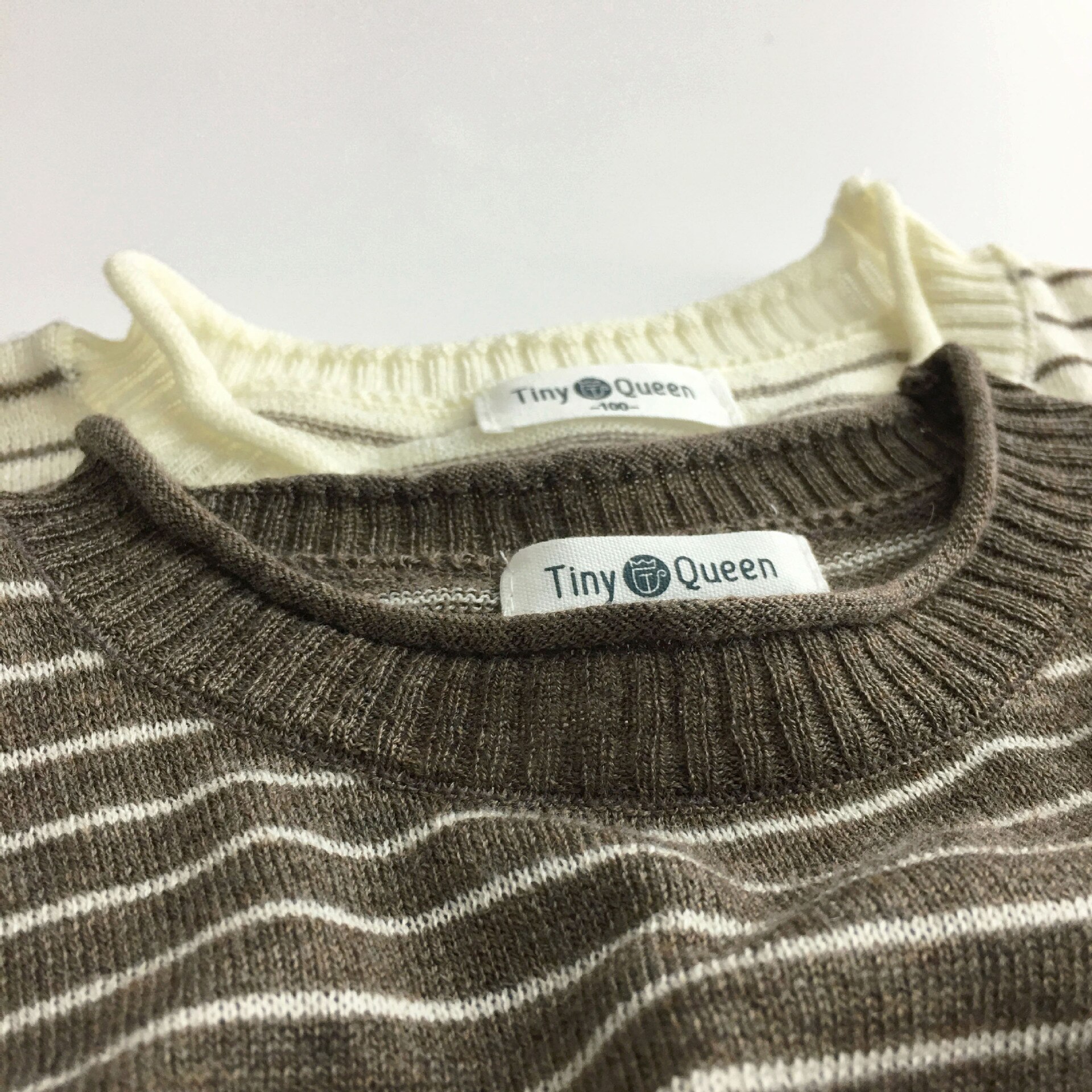 Sommerliche koreanische unisex-strick-t-Hemden für freundlicher, ärmellose gestreifte Spitzen, dünne freundlicher-t-Hemden