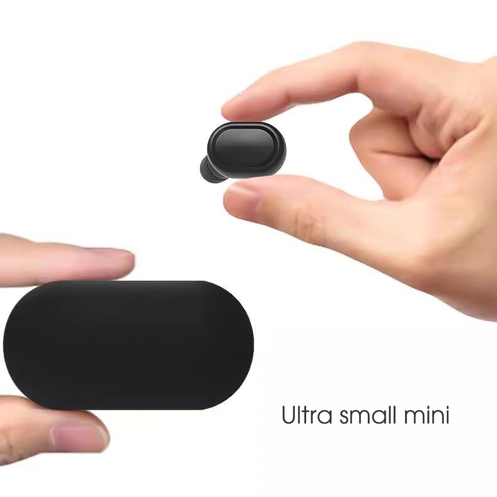 Kebidu-auriculares TWS inalámbricos por Bluetooth 5,0, cascos auténticos con micrófono, manos libres, para xiaomi Redmi, estéreo