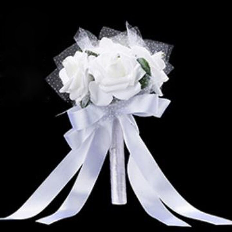 Wedding Favors Bridal Bouquet Artificial Wedding flower girl artificial flower: 04