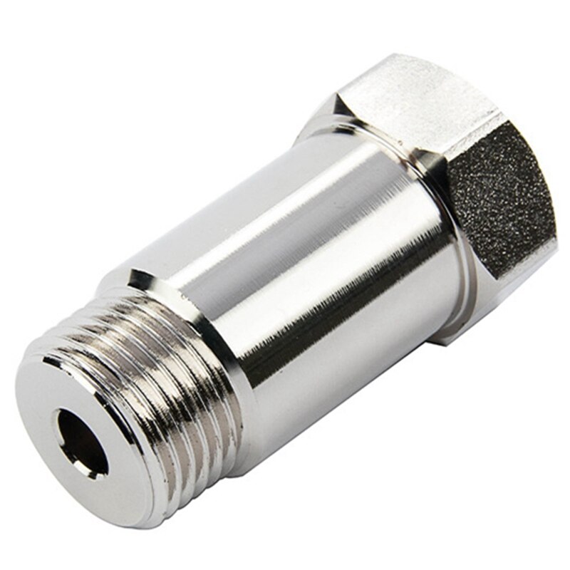 Auto O2 Zuurstof Sensor Spacer Expender M18 X 1.5 Draad 45Mm (1.78 Inch) Lengte Adapter Gewrichten