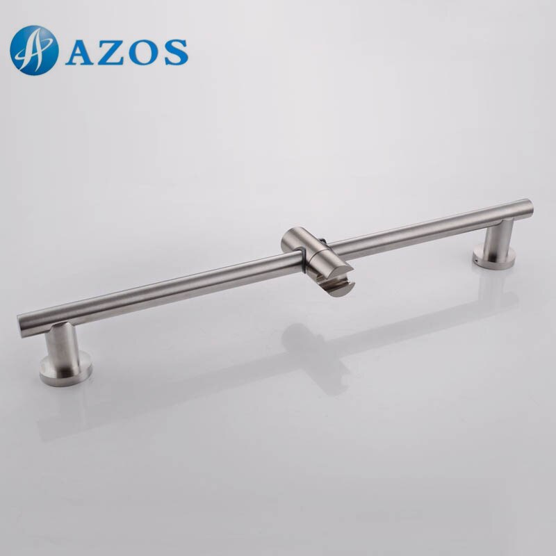 3-Function Hand Shower Head with Adjustable Slide Bar Brushed SUS304 Stainless Steel LYTZ064