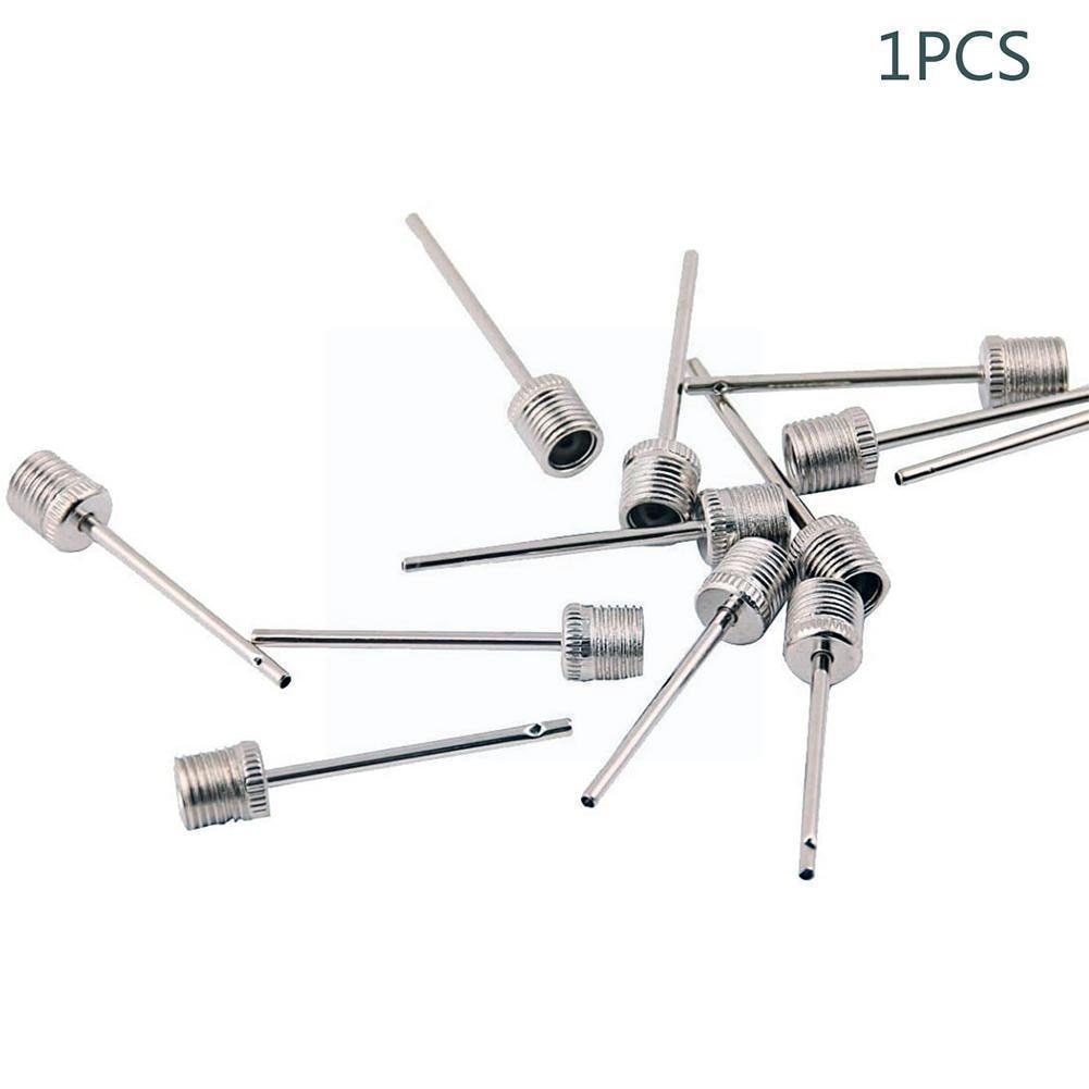 Sports ball inflation pump needle for football basketball soccer inflatable air adapter steel pump pin  l8 e 3