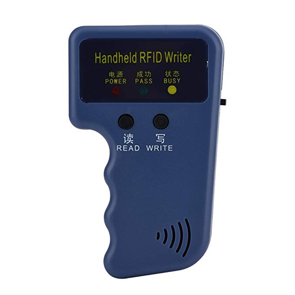 Handheld 125KHz RFID ID Card Copier Writer Duplicator Programmer Reader Code Writable EM4305 ID Keyfobs Tags Card Key Cards