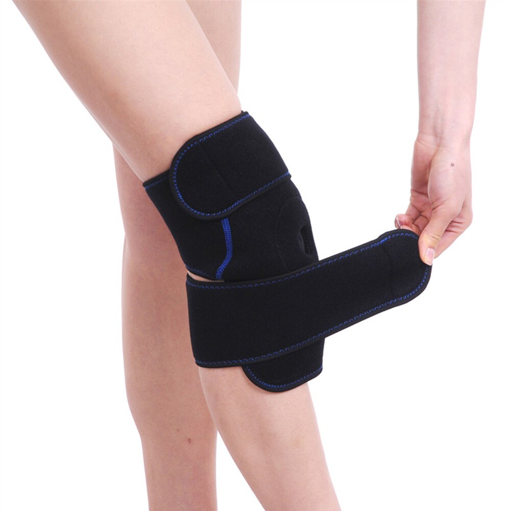 Knee Brace Cold Therapy Wrap Adjustable Dual Stabilizers Non Slip Comfort Neoprene For Joint Pain Bursitis Arthritis