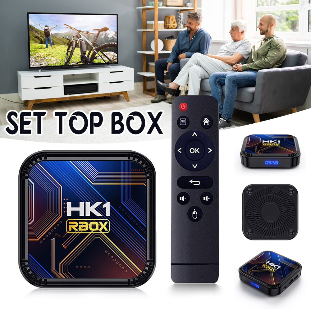 HD Dual WiFi Smarts TV Box Multifunctionele mediaspeler TV Box voor televisiespel
