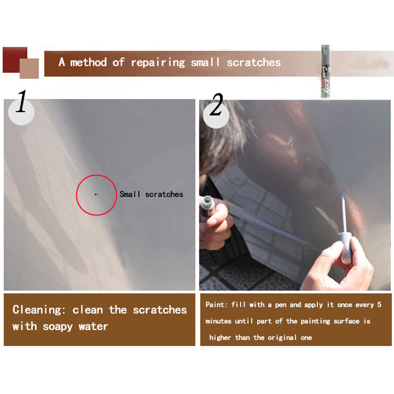 Car Color Paint Repair Scratch Remover White Red Black Silver Color Pro Mending Scratch Repair Paint Pen Clear Paint Care