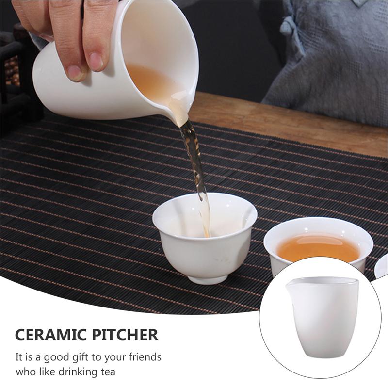 Public Tea Cup Ceramic Tea Dispenser Tea Pitcher Tea Accessory