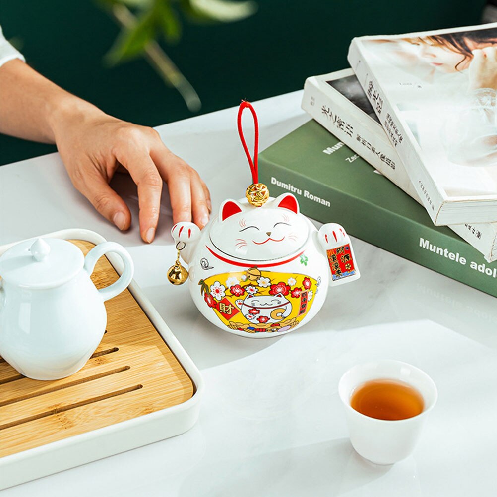 Tea Canister Tea Leaf Container Airtight Tea Leaf Canister Sealing Tea Canister for Tea House Office