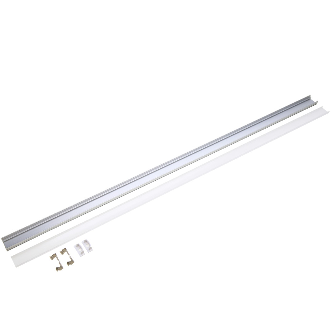 30/50 cm U/V/YW Stijl Aluminium LED Strip Licht Bar Kanaal Houder Cover Case End up voor LED Strip Licht Lamp Licht Accessoire set