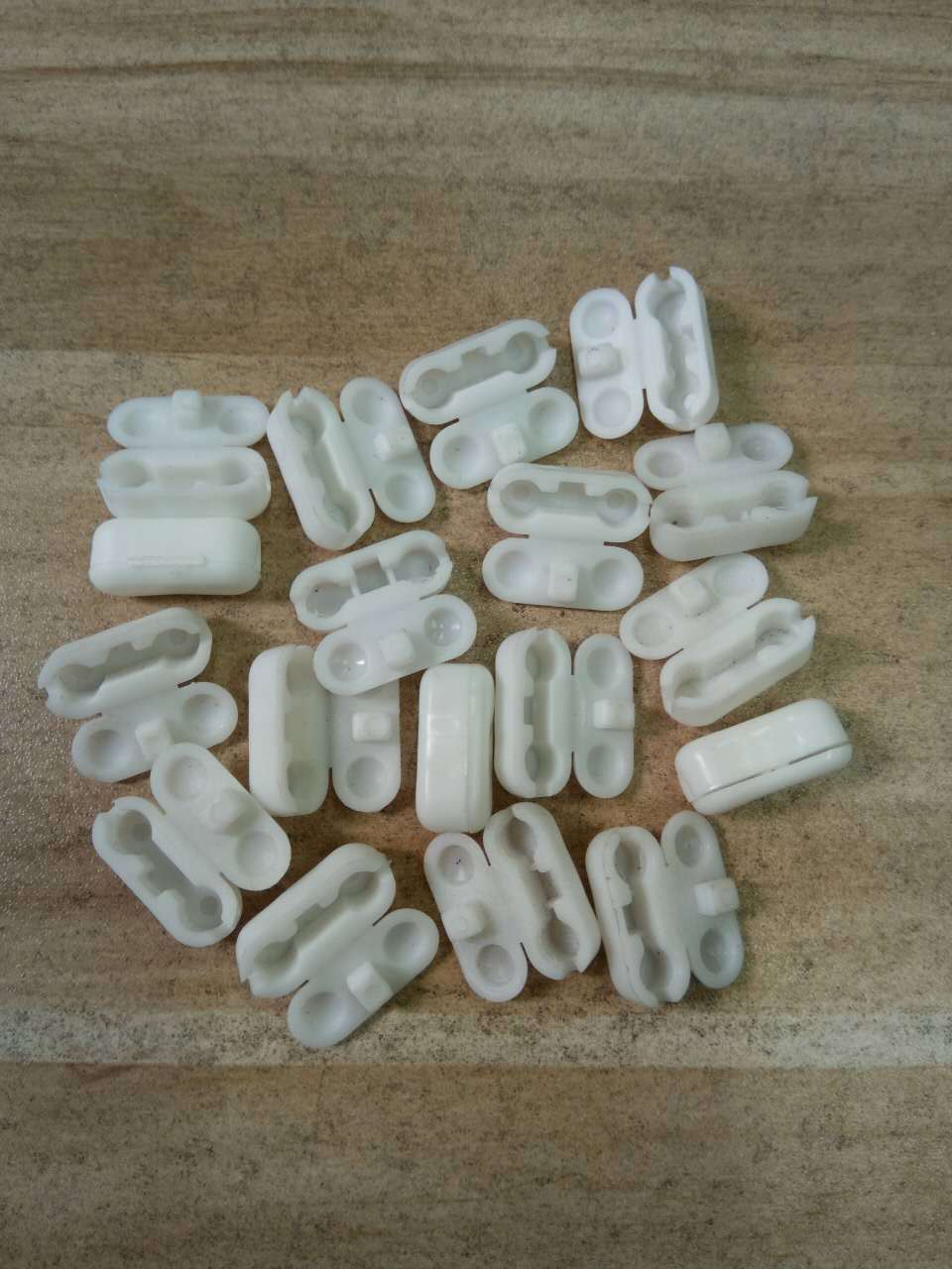 20pcs Vertical Roller Blind Curtain Connector Clips Joiner Curtain Repair Parts Panel Hanger Bracket Set Connecting Bead Buckle: Default Title