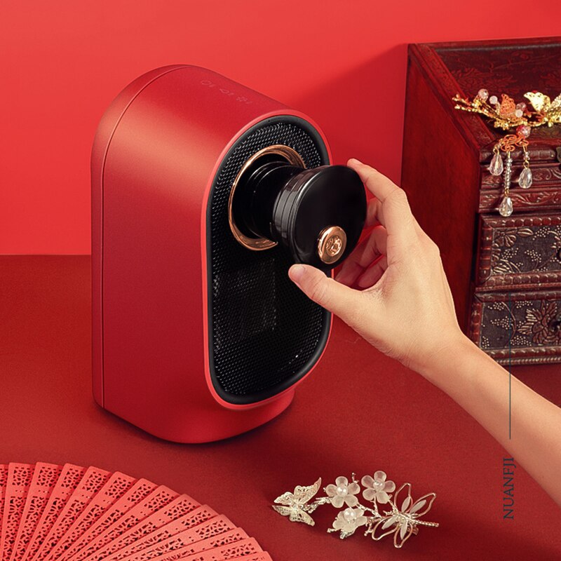 Umidificatore riscaldatore d'aria casa 90 ° regola automaticamente il riscaldatore a riscaldamento rapido della telecamera da letto dell'ufficio silenzioso per il riscaldatore dell'aria del bagno