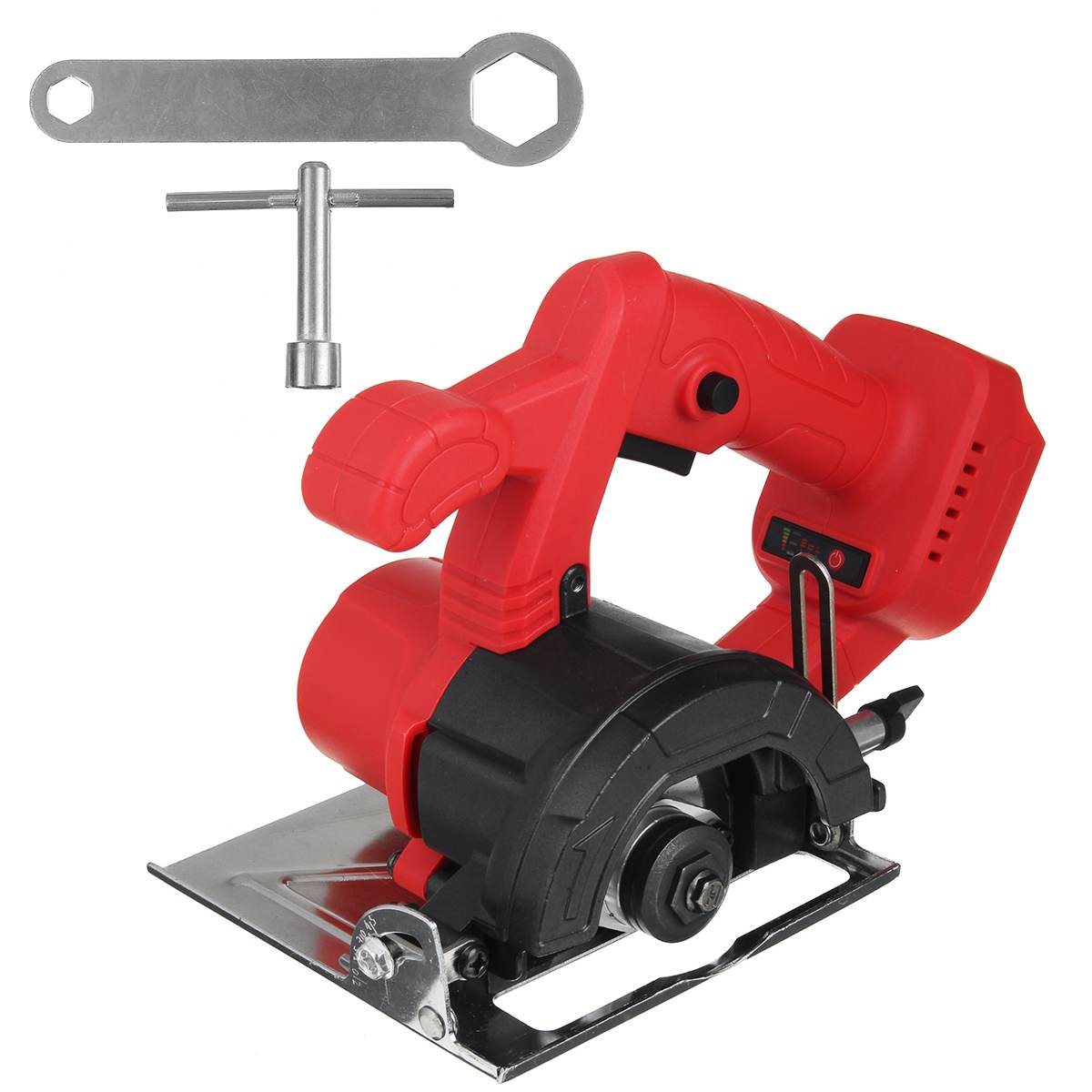 11000RPM 110mm Cordless Electric Circular Wood Cutter Curved Adjustable Cutting Sawing Machine For 18V Makita Battery