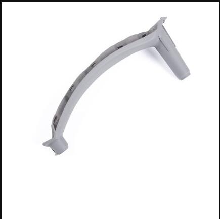 Izquierda/derecha manijas de puerta interior de coche manija de panel de puerta interior cubierta embellecedora de tirar para BMW E70 E71 E72 X5 X6 51416969402: Right Gray