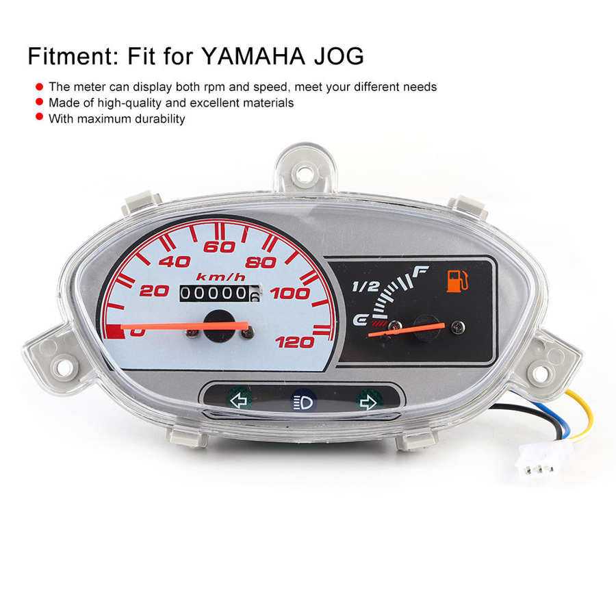 Speedometer scooter speedometer 72v speedometer turteller meter motorsykkel scooter abs gauge fit for jog 72v turteller